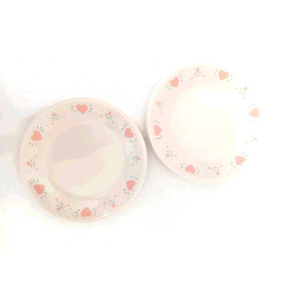 Corelle Pink Hearts 7